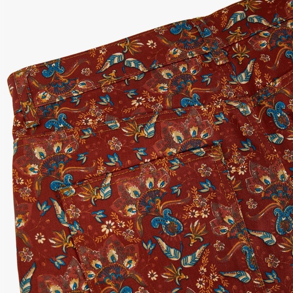 Men's Multicolor Patterned Pants - Picture 7 of 7